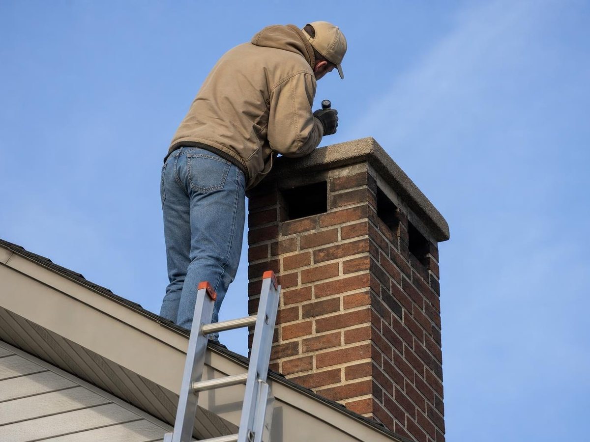 Fleet Landing Chimney Service work in Weymouth